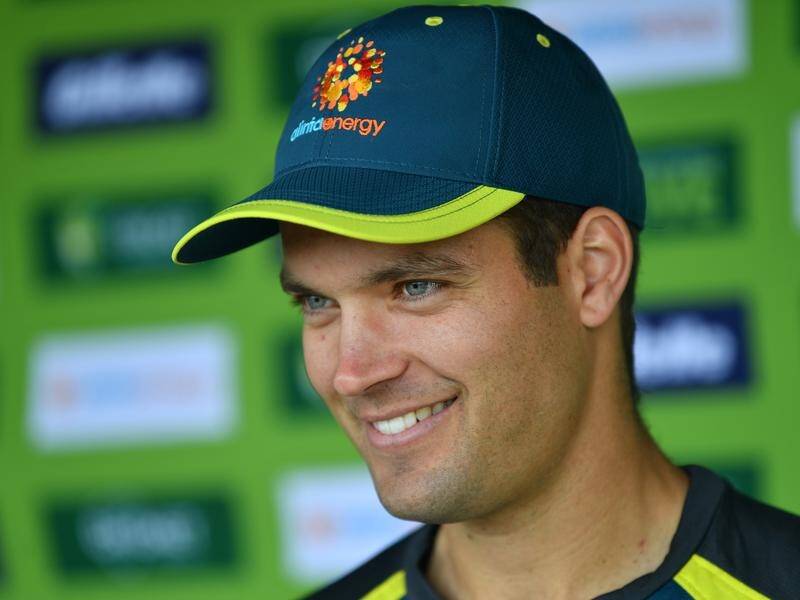 Alex Carey (pic) will open the batting with Aaron Finch in Australia's opening ODI against India.
