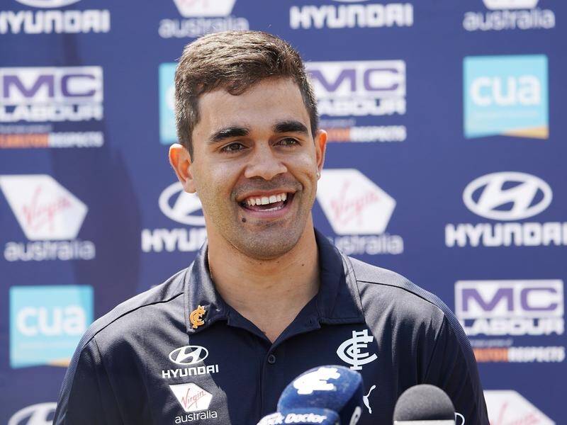 Blues recruit Jack Martin has finally had his wish granted to leave the Gold Coast for Carlton.