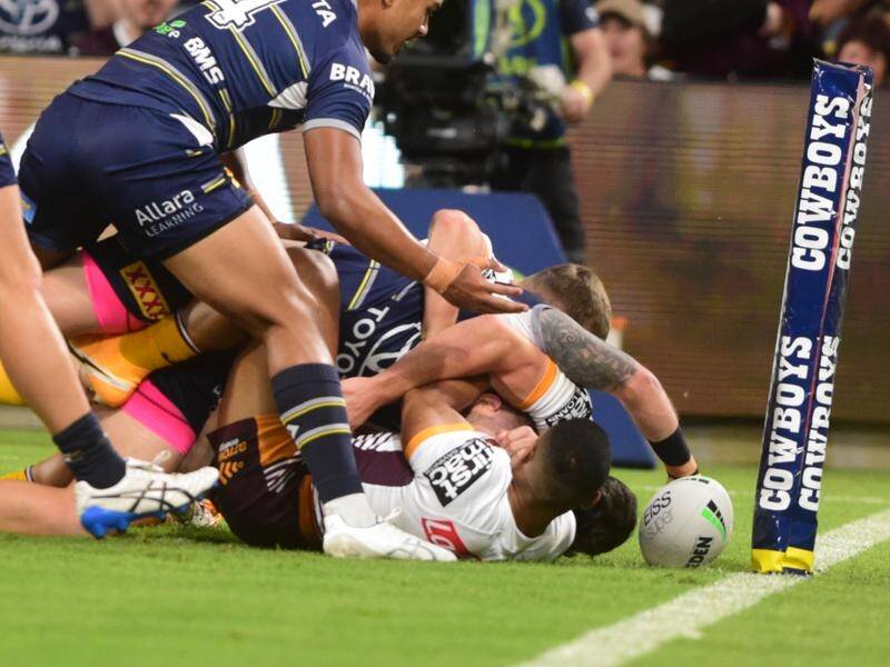 Kyle Feldt's incredible try against the Broncos has boosted his Queensland Origin stocks.