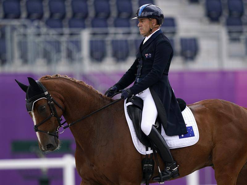 Andrew Hoy has won a fifth Olympic medal with Australia taking teams silver in the eventing.