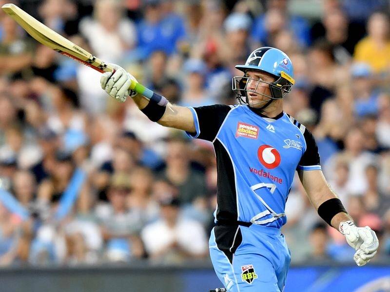 Colin Ingram has helped the Adelaide Strikers to an important BBL win over Melbourne Stars.