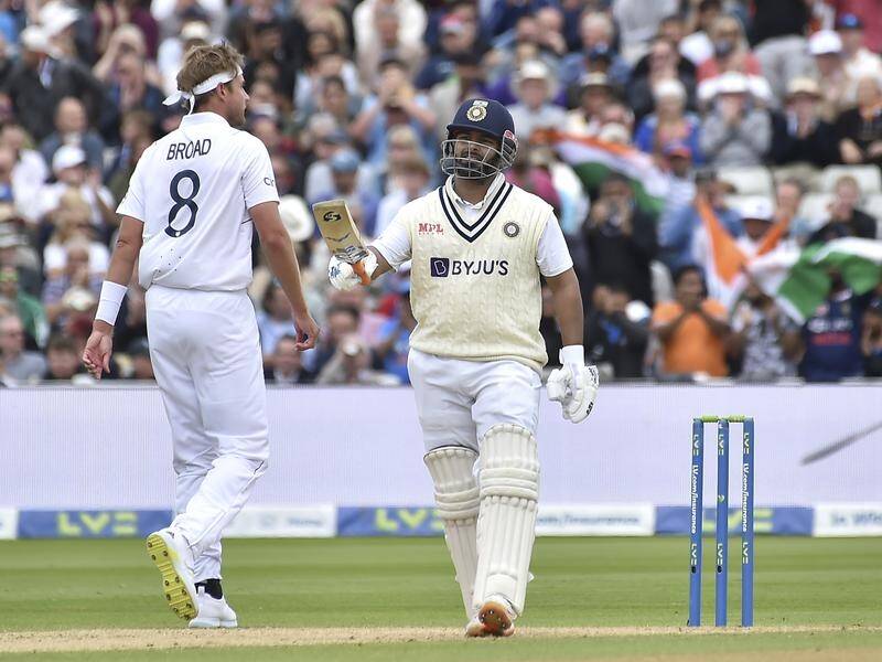Rishabh Pant compiled a half-century to put India in strong position against England at Edgbaston.