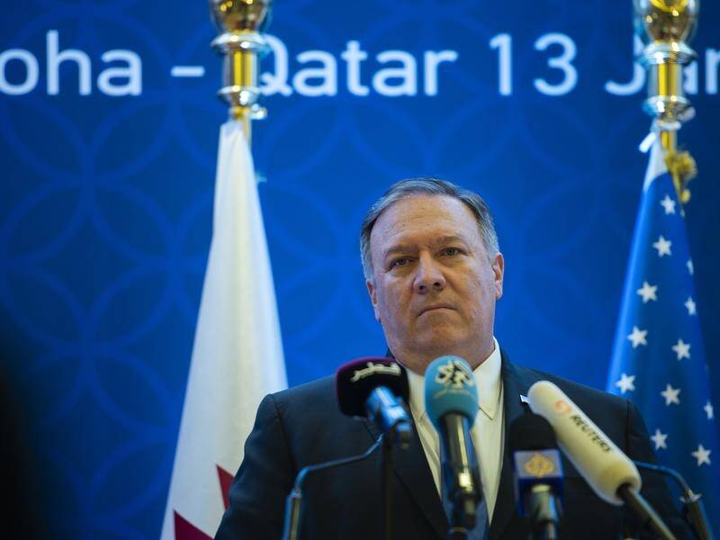 The Gulf states and Qatar should be united against Iran, US Secretary of State Mike Pompeo says.